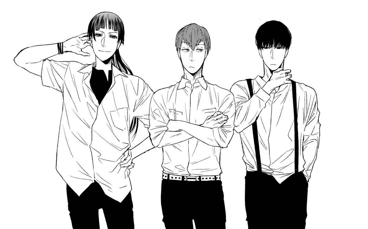 横並びの絵フラジャイルの 