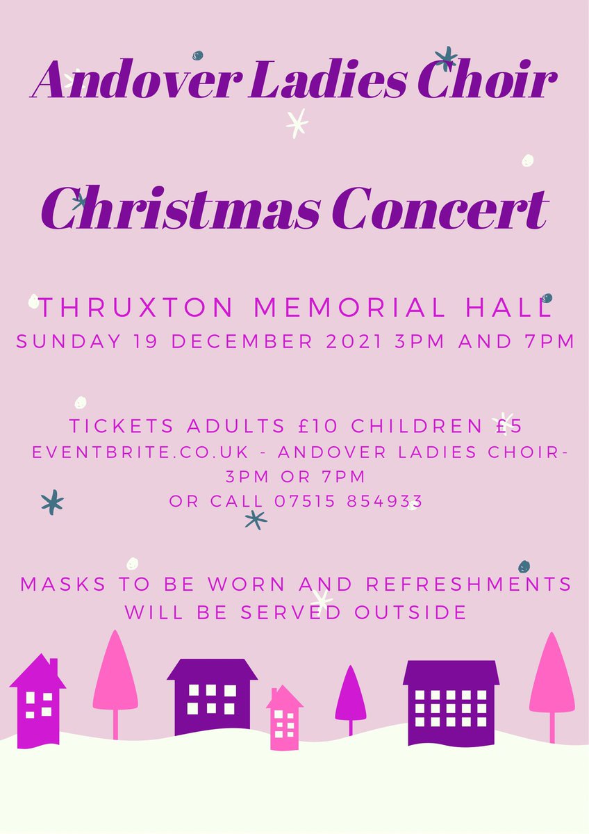AndoverLadies's tweet photo. Ooh only 4 weeks to our Christmas Concerts day! #PractisePractisePractise https://t.co/VHEUc9h8BQ