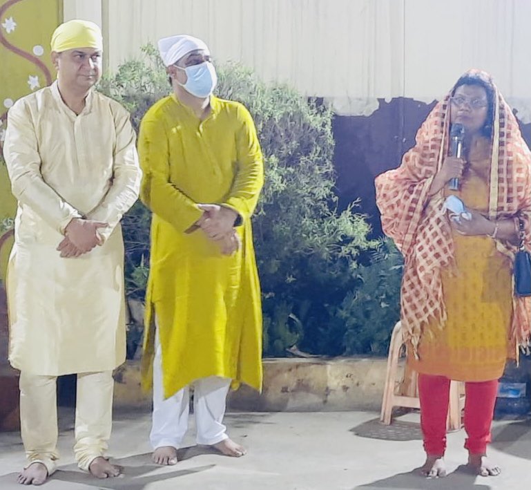 IndiainAngola's tweet photo. Ambassador participated in #GuruNanakJayanti celebrations organized by #Mabor Temple Committee in #Luanda #Angola @iccr_hq @PMOIndia @IndianDiplomacy @SecySanjay @M_Lekhi @MinOfCultureGoI @MOS_MEA @DDIndialive @harshvshringla https://t.co/xkfts8D545