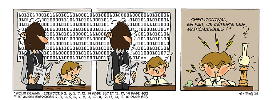 michnikg's tweet photo. #LittleDarwin : Bien plus tard, Charles Darwin regrettera son manque d'intérêt pour les mathématiques, notamment lorsqu'il sera confronté à l'épineux problème de l'âge de la Terre. https://t.co/DkmwPDYjFv
