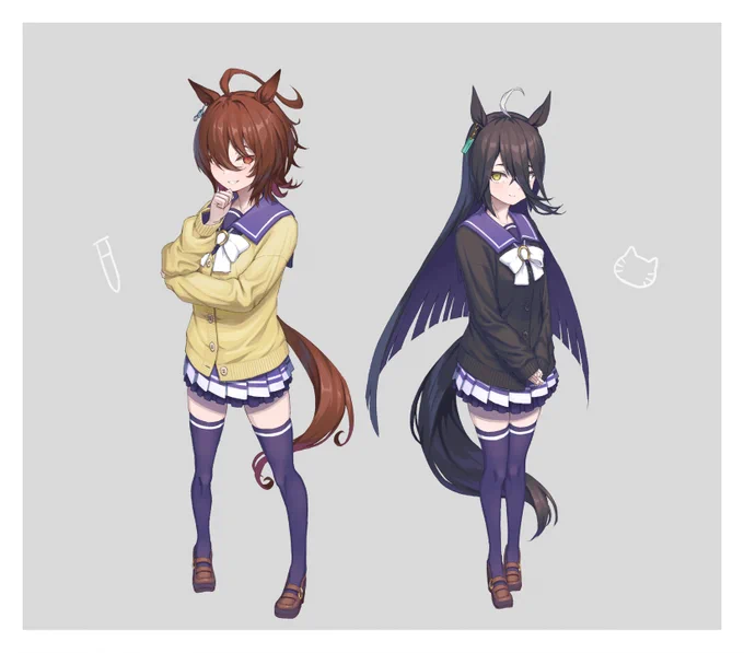 カーディガンの季節🍂
#ウマ娘 