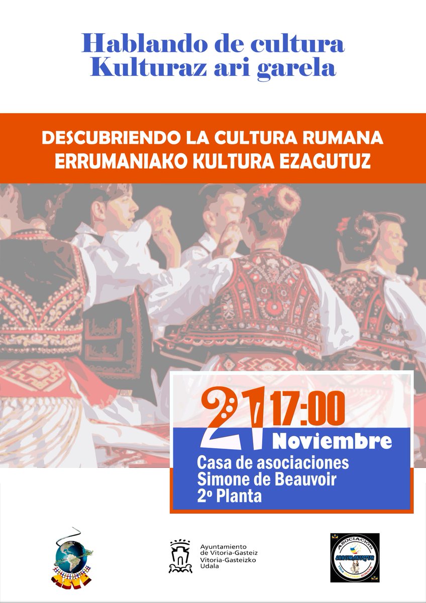 Asve_org's tweet photo. Sí aún no saben que hacer esta tarde de domingo, les invitamos a venir y descubrir más de cerca la cultura rumana.
¡¡Les esperamos!! https://t.co/Wx4UoOoj8v