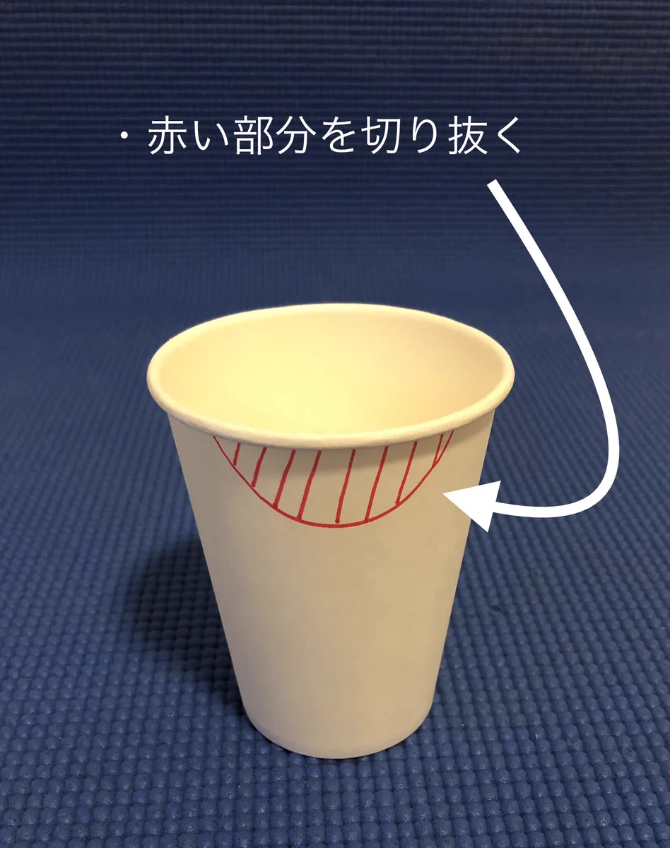 「誤嚥防止」紙コップ活用術。知っていると便利！