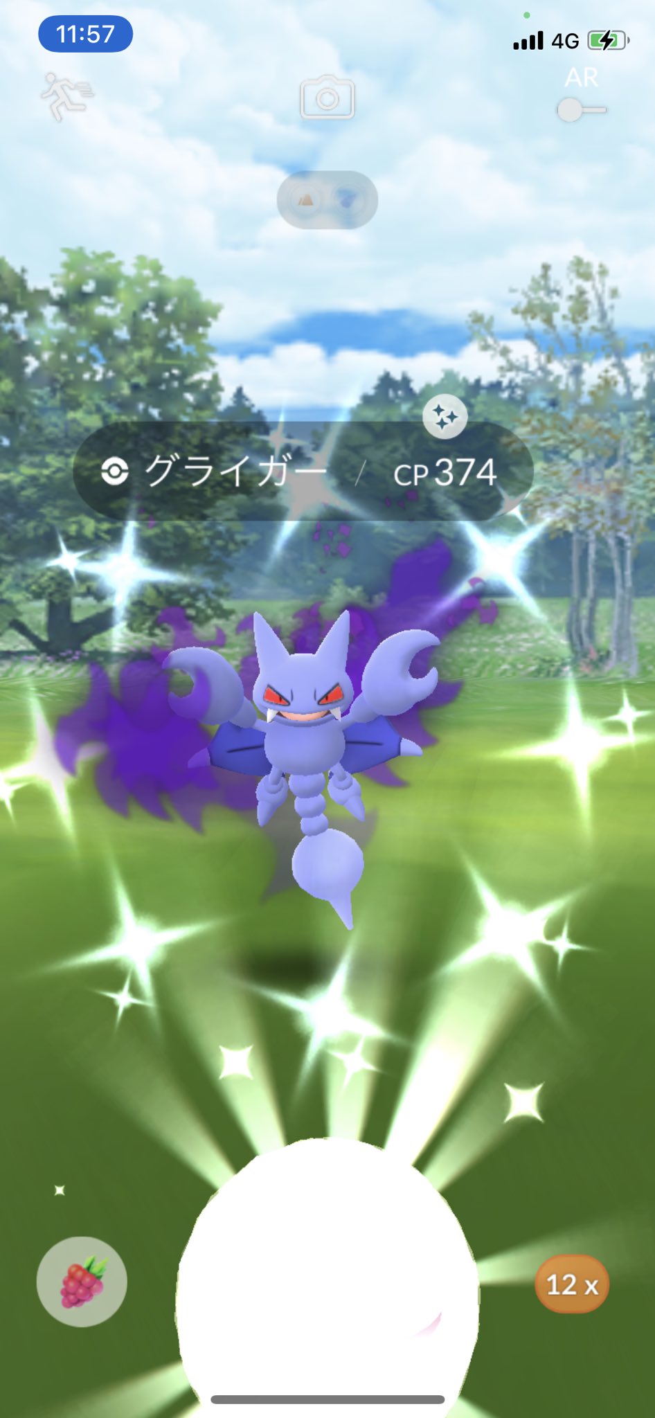 Kenjitchi コリンクは良さげな個体は出ない代わりにアルロから素敵なプレゼント ポケモンgo グライガー色違い シャドウ T Co 9ubinlejy7 Twitter