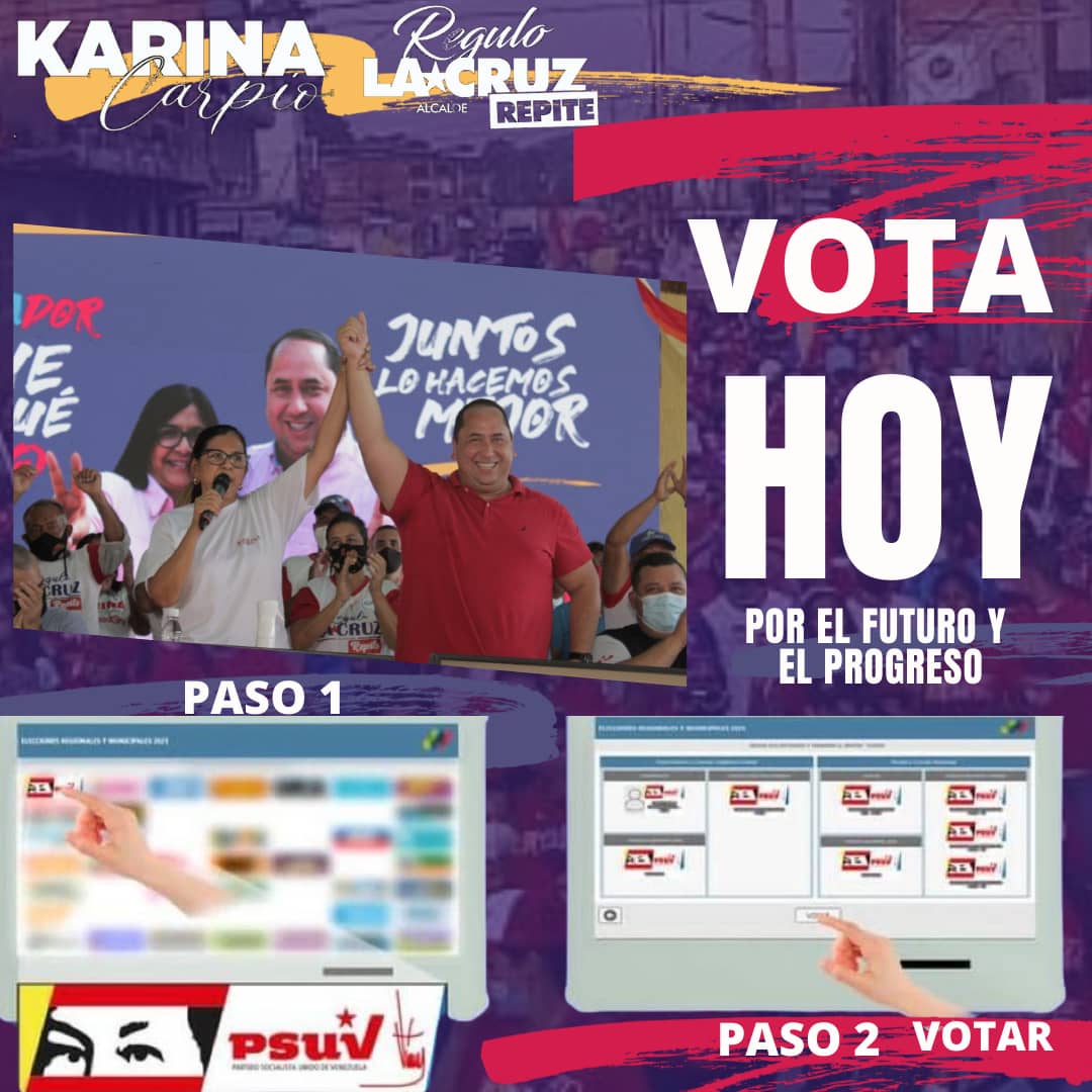 Jacksilin1's tweet photo. Llegó el gran día venceremos #regulorepite
@MCPOLibertador https://t.co/1Byrpx1YCH