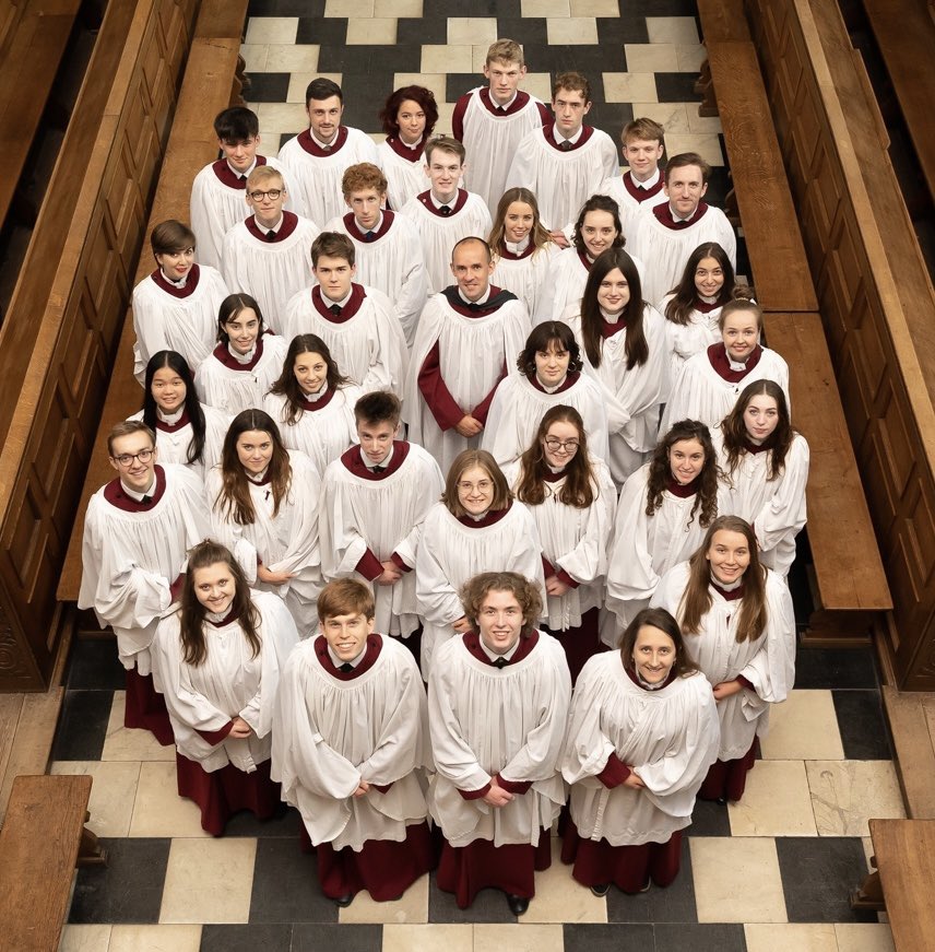 6pm tonight <a href="/clarecollege/">Clare College</a>, our Relaxed Evensong- especially welcoming those with young children, disabilities, mobility or other impairments, or any who may normally find it more difficult to attend choral services.

Music by Bach, Tallis &amp; Tchaikovsky.
All welcome! <a href="/ClareChapel/">Clare Chapel</a>