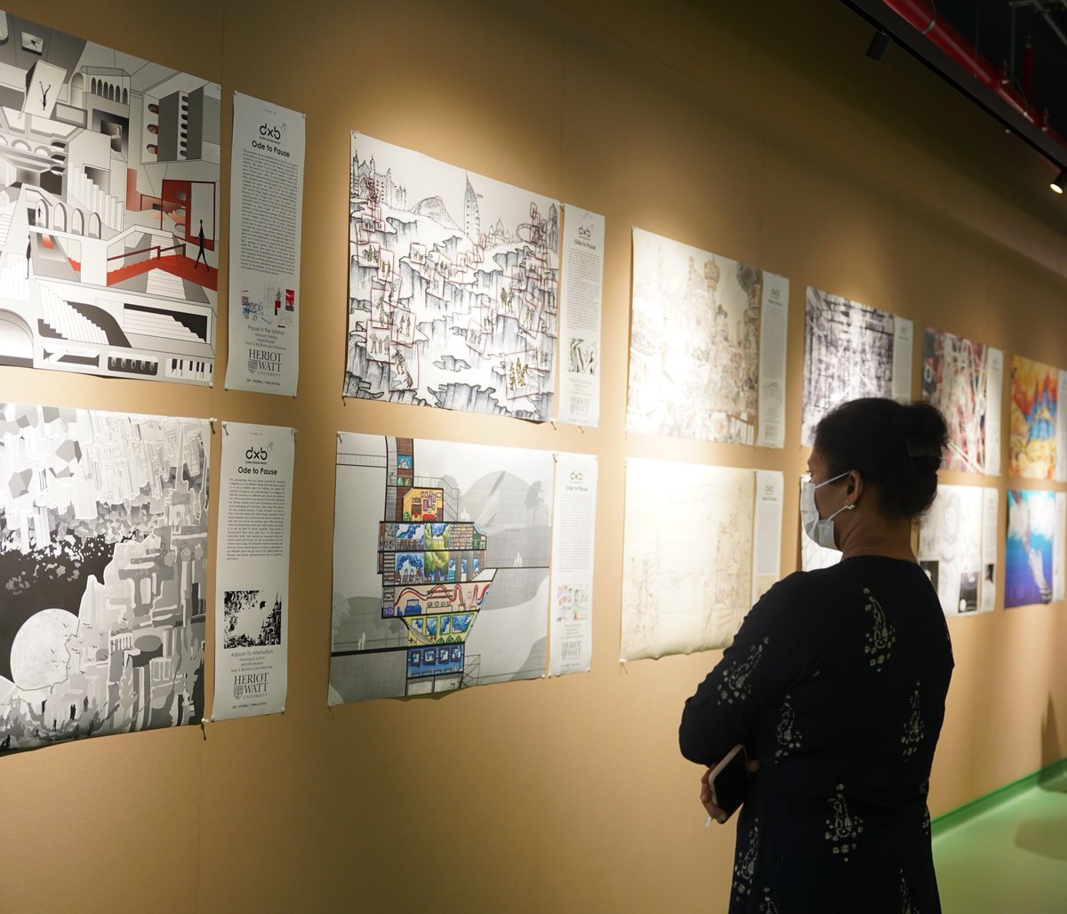 HWUDubai's tweet photo. Recently, the Architecture team at Heriot-Watt University Dubai Campus wrapped up an eventful week filled with engaging activities for the Dubai Design Week.
#HWUDubai #designweekdubai #odetopause #architecture https://t.co/iVQLQh90Em