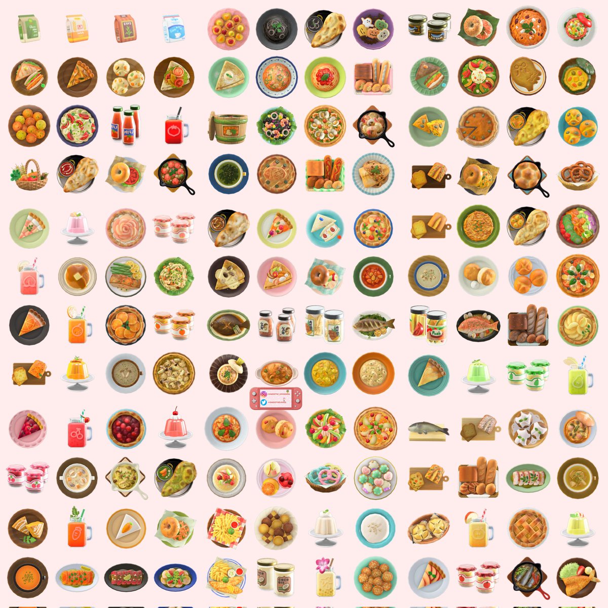 _sweetieloves's tweet photo. 🥧🥨 Food DIY Crafts 🍕🍨
#acnh #AnimalCrossing https://t.co/vhU7e3znOO