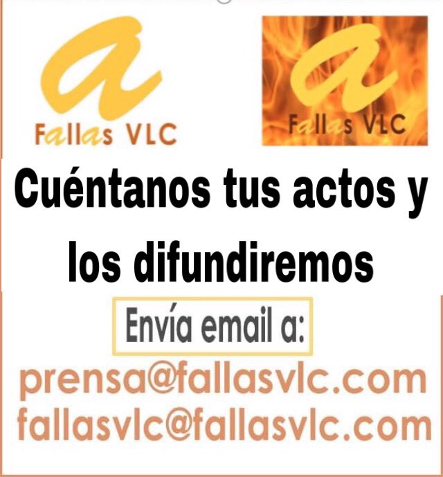 Mándanos los bocetos de tu falla a prensa@fallasvlc.com