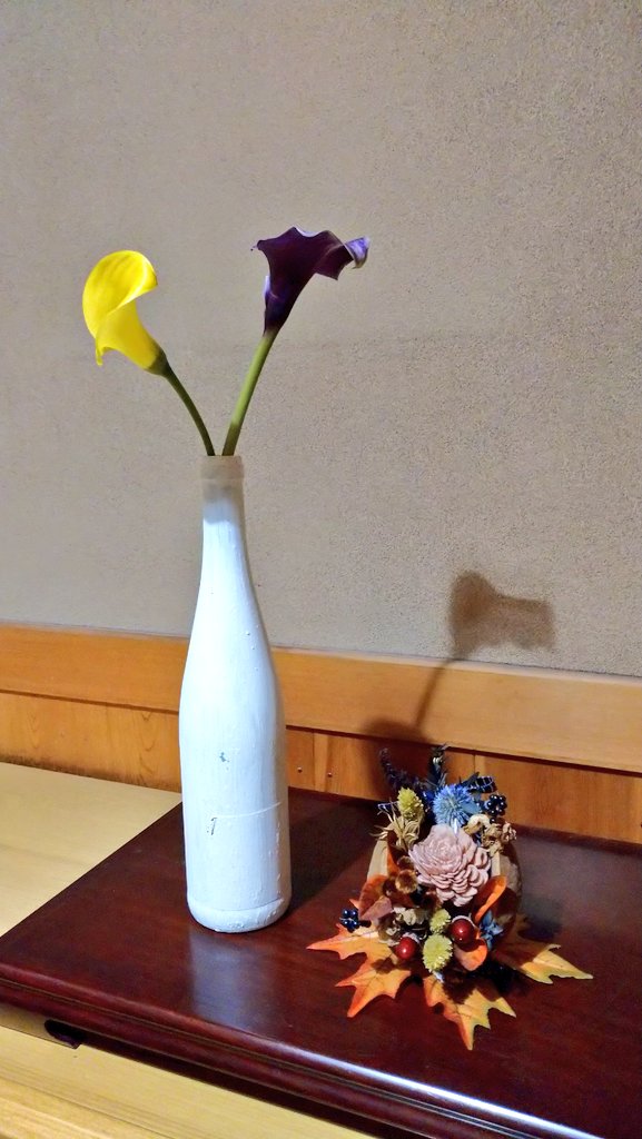 nao09100623's tweet photo. 萩ちゃんが選んでくれた紫と黄色のお花萩ちゃんの℃-ute時代のイメージカラー紫は最初のカラー黄色は5人になってからのカラー💜💛
#withmii
#萩原舞 https://t.co/VXwsZWGiAg