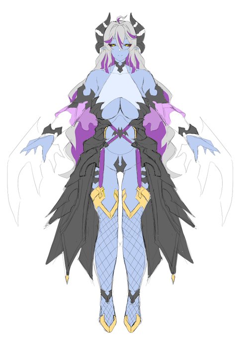 色全然決まらんけど朝のとは別のオリキャラ考えておる 