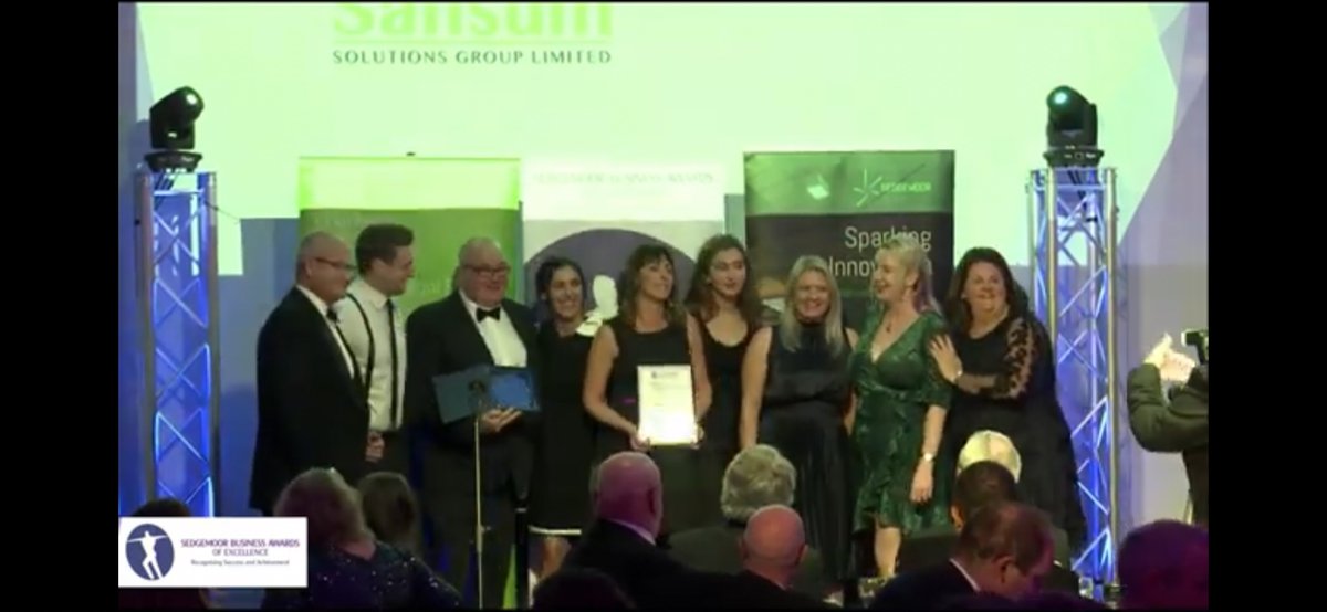 sansumsolutions's tweet photo. @sedgmoorawards delighted to receive business of the year 2021 thank you 
#awards #business @sansumsolutions https://t.co/8SyGSsYnsT