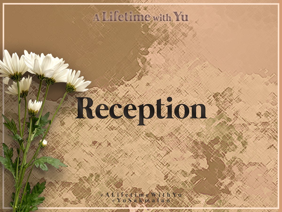WithYu2O21's tweet photo. ㅤ

              A LIFETIME WITH YU:
                     RECEPTION
                    NOV. 21,2021 

                  #LifetimeWithYu 
                   #2YuSakmalan
              #MadeInStudio9005 

ㅤ https://t.co/kBUq7fHKkP