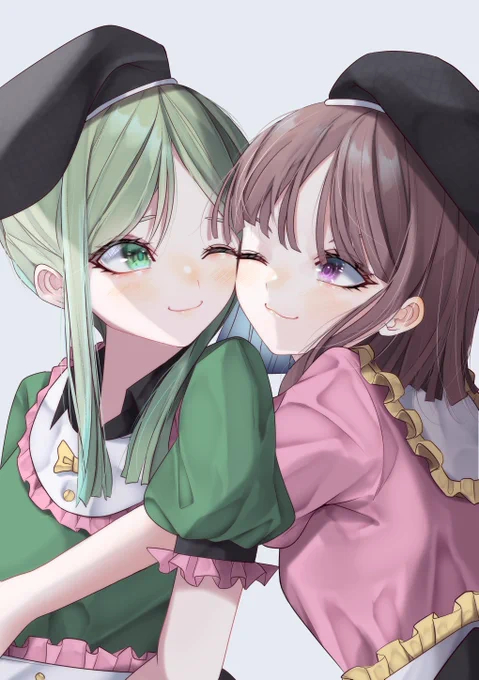 バックダンサーズ
まほろさん(@maboroshi_mochi)線画のやつ塗りました～ 