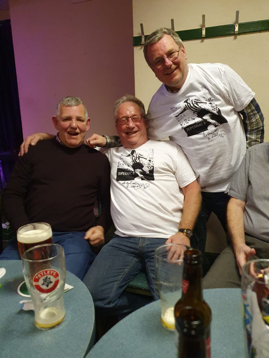 A great night at nufc matters Xmas do , tremendous entertainment and even won a signed shirt by Rafa and framed too congratulations to all who made it happen