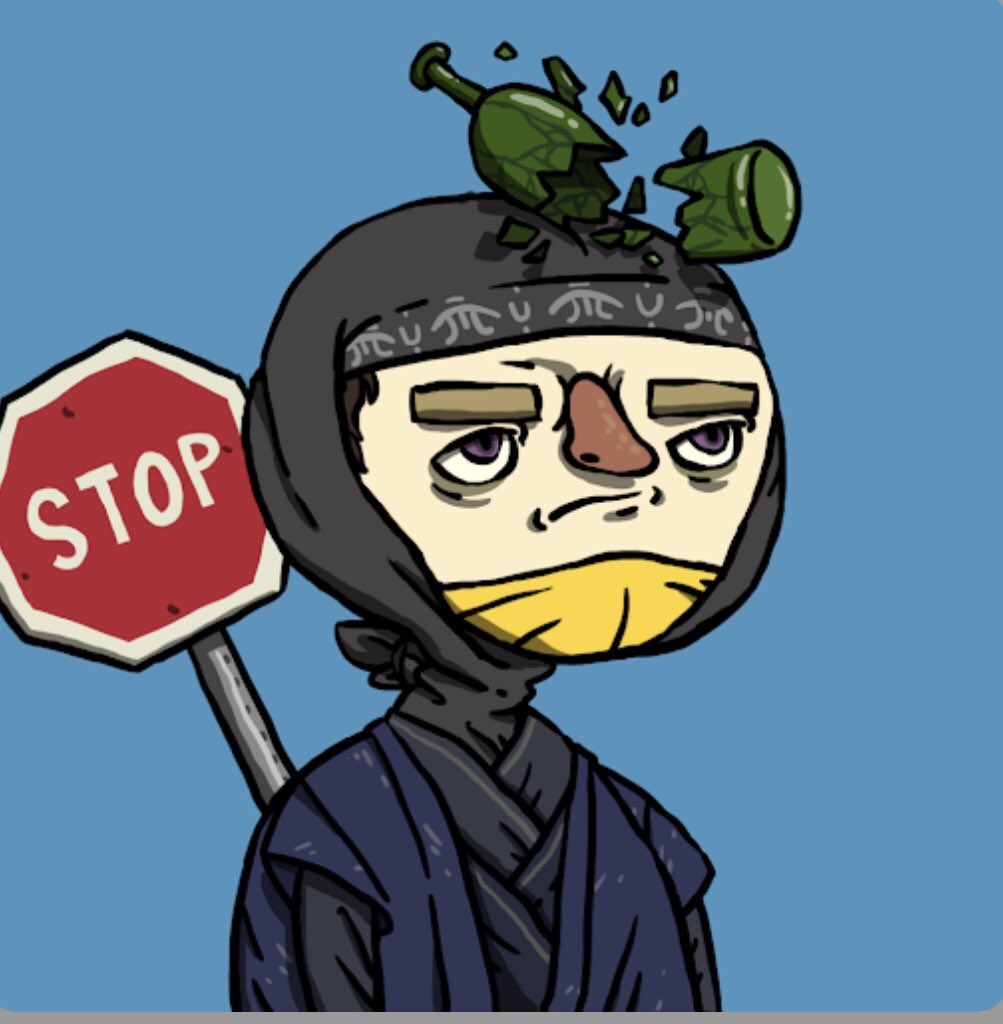 akcecoin's tweet photo. Meet my Ninja #NinjaSquadNFT https://t.co/SD03mNtiTn