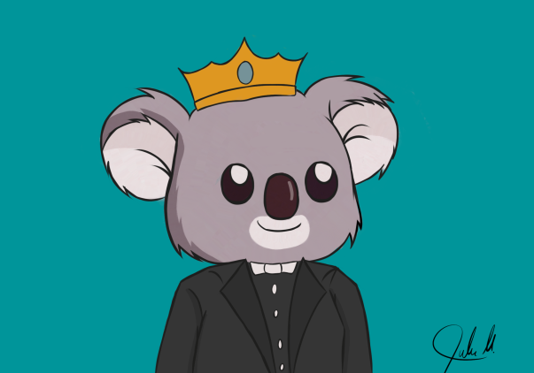 0xTommyThomas's tweet photo. Shoutout to @3PillarsGaming Scholar Juls for making this art for me! A homage to my @KrazykoalasNFT 🐨 https://t.co/CCiwmLhbSh