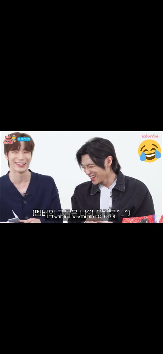 blitzersBLEE18's tweet photo. #BLITZERS #RisGo #PICK_YOUR_SNACK #Whosfan 
I love seeing the RisGo friendship they always have so much fun laughing and goofing around !! My favourite bit had to be when they couldn’t remember each others birthdays 😂 Thank you again for supporting @WUZO_BLITZERS @Whosfan_HANTEO https://t.co/vXr6CG4qKf