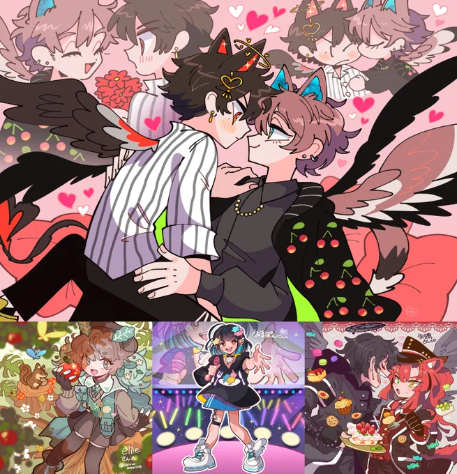 先日Skeb100件突破しました!!!やった〜!たくさんのリクエストをありがとうございますこれからも精進します 