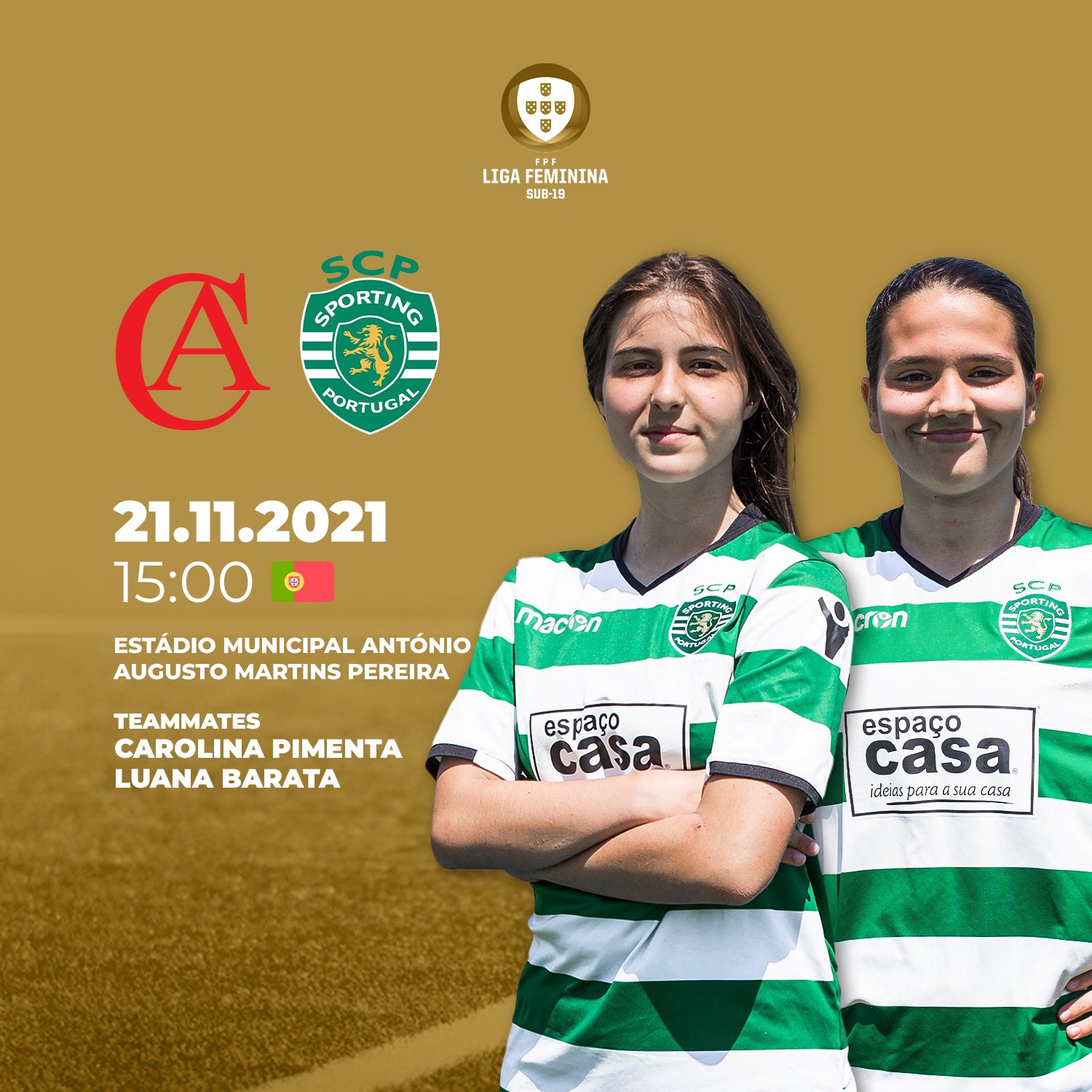 Teammate Football Management on X: #TEAMMATEMATCHDAY ➡️ Carolina Pimenta &  @luanabarata21 🏆 Liga Feminina Sub-19 🇵🇹 ⚽️ @ClubeAlbergaria 🆚  @FutFemSCP ➡️ @AgataFilipa 🏆 @SWPL 🏴󠁧󠁢󠁳󠁣󠁴󠁿 ⚽️ @MotherwellWomen 🆚  @GlasgowCityFC Good luck