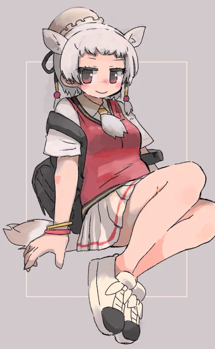 ヒトコブラクダちゃん
 #けものフレンズ 