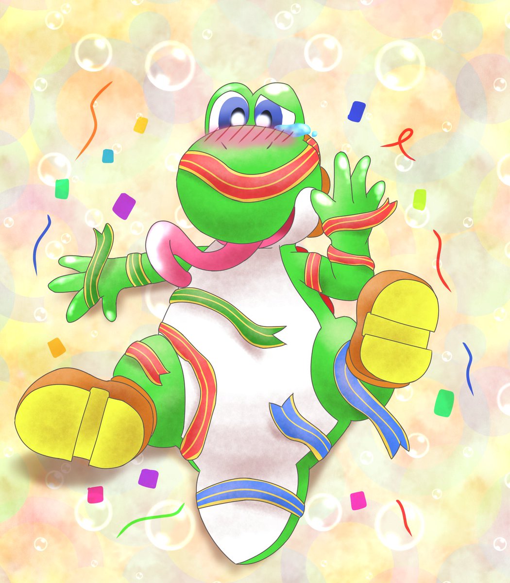 ヨッシー31周年 過去絵ポイッ