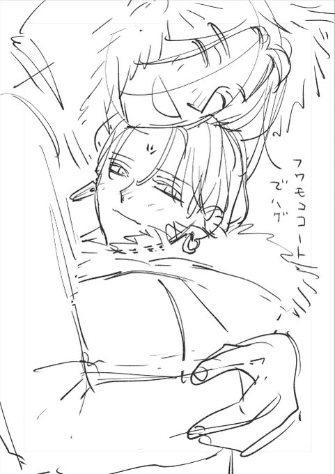 fromRED vol.11 表紙ラフ&amp;途中 