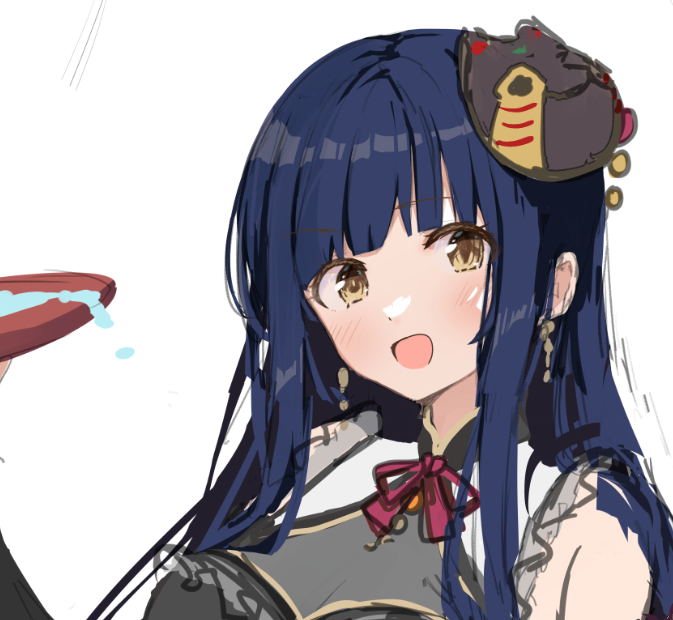 「」|Qs11＿ISF10 C-38(＊´v`＊)ノ ＜✲*ﾟのイラスト