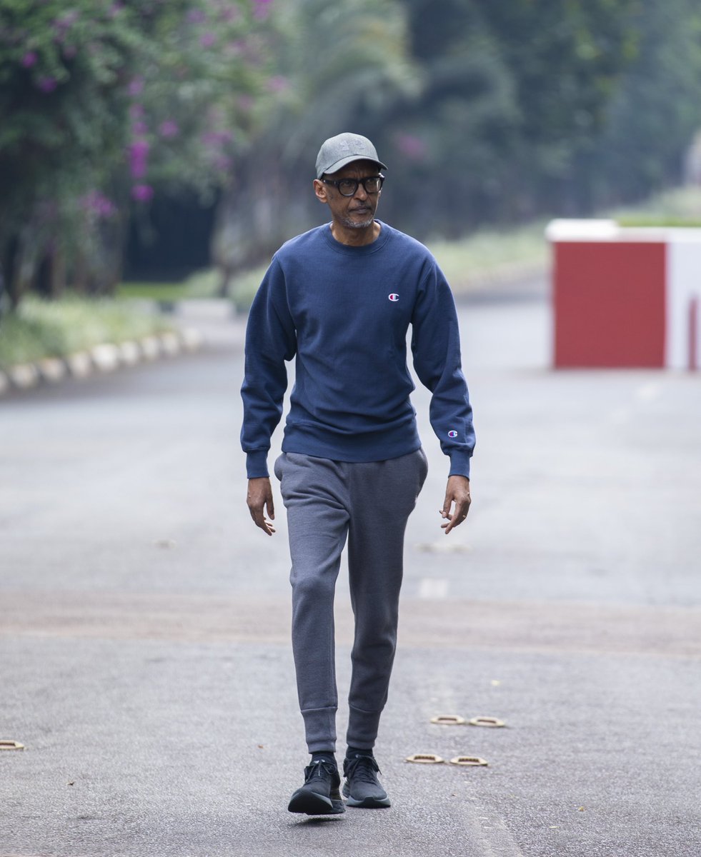 PaulKagame's tweet photo. It was liberating to join #CarFreeDay today and walk the streets of Kigali after so many months of #COVID19 restrictions. See you all at the next #CarFreeDay! https://t.co/aPkEp2sqNl