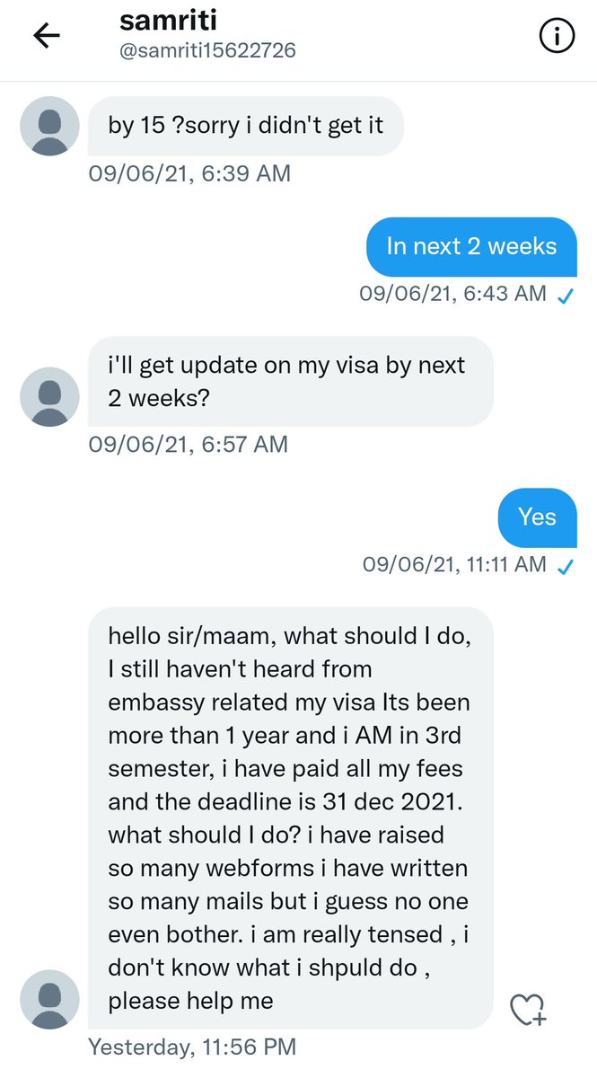 iStudentCanada's tweet photo. There many more #Students like her Waiting from more than a Year &amp; continuing their studies online from #HomeCountry. Delay in processing by @CitImmCanada breaks the heart aswell as the #31Dec2021 update about #PGWP #Panicked all the students. @iStudentCanada
#IRCCSPEEDUP 🙏 https://t.co/MxXFOFoitF