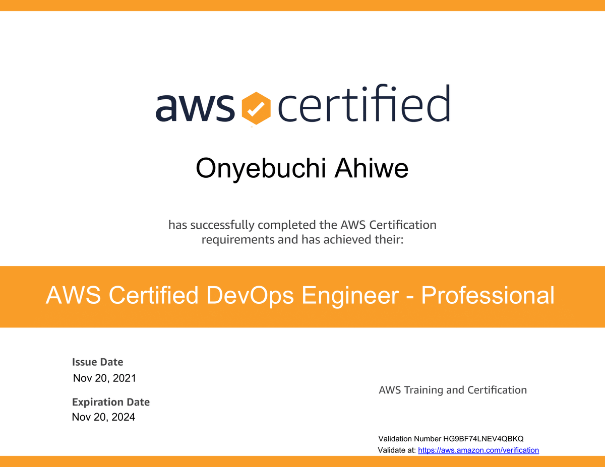 vahiwe1's tweet photo. 6 down!!!
Enjoyed taking this cert.
Thanks to @adriancantrill for his course on https://t.co/DVrD4VSCHU, @jonbonso for the practice exams on @tutorialsdojo, and the @Whizlabs team
Wouldn’t have gotten this without your materials. #AWS #devops https://t.co/L6f50u2YZd