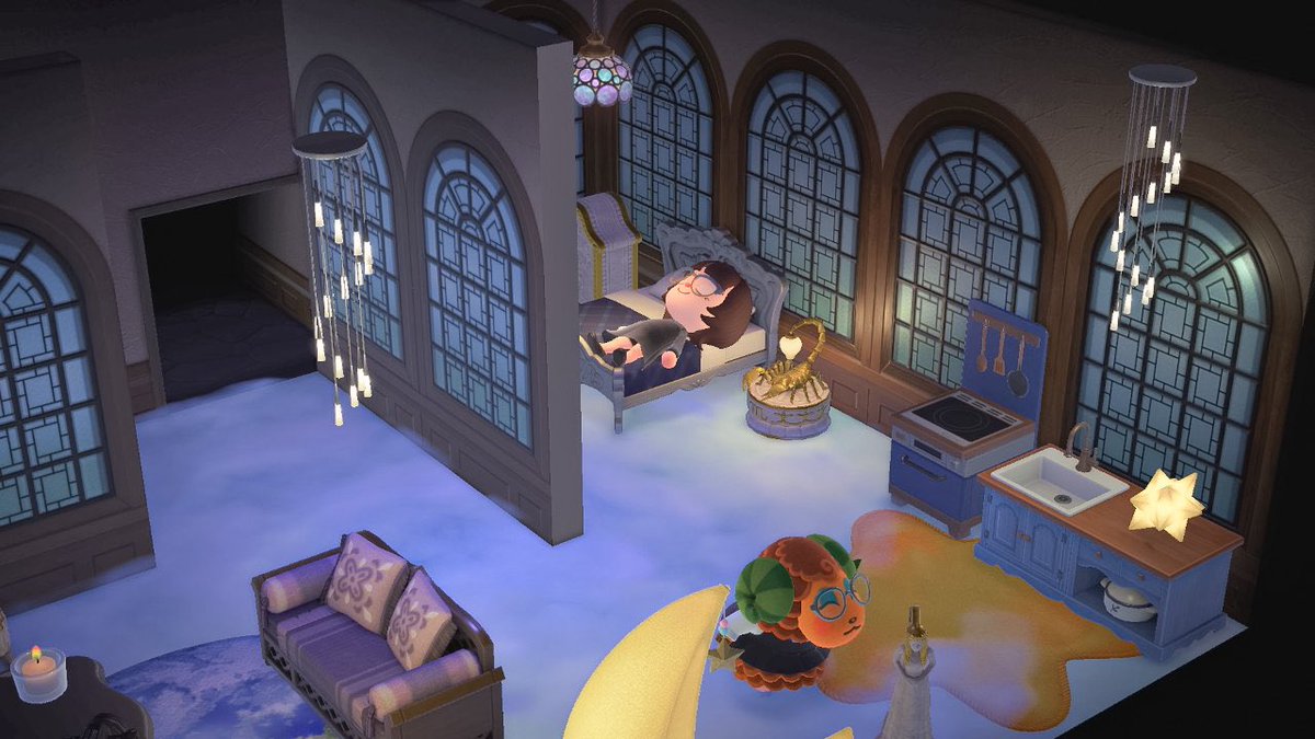 Paulastlb's tweet photo. Una casa en la luna 🌜 #Hebra #ACNHDesign #acnhinspo #ACNH https://t.co/WYCwWILoCb