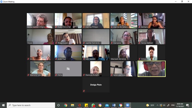 RubyChinafat's tweet photo. Last weekend's virtual General Movements Assessment course with specialists from Suriname, Curaçao, Bonaire and St. Maarten. Thank you prof. Meina Hadders-Algra. The work will now begin!
#earlydetection #generalmovements https://t.co/n9W7NkUfVO