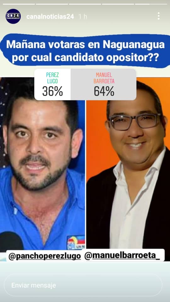 manuelbarroeta_'s tweet photo. Ya arranco el proceso en varios centros de votación. Los naguanaguenses aceptaron la invitación por la opción a ELEGIR los reales opositores decidiendo cerrar el ciclo de CHAVISMUD y ahora VOLUNTAD POPULAR por fin tendrá un ALCALDE. https://t.co/tBgu9KfNxs