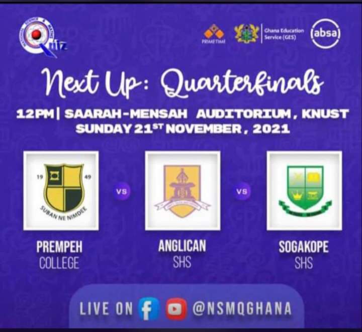 Anglican_SHS's tweet photo. Disciples! No tension!!! 😊🙏🏿
 💜💛💜💛
#NSMQ2021 https://t.co/6B99EREE2E