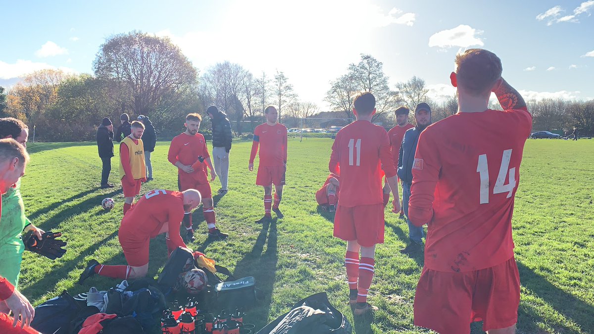 Half time talk 0-2… UP THE CUTTERS!!!!