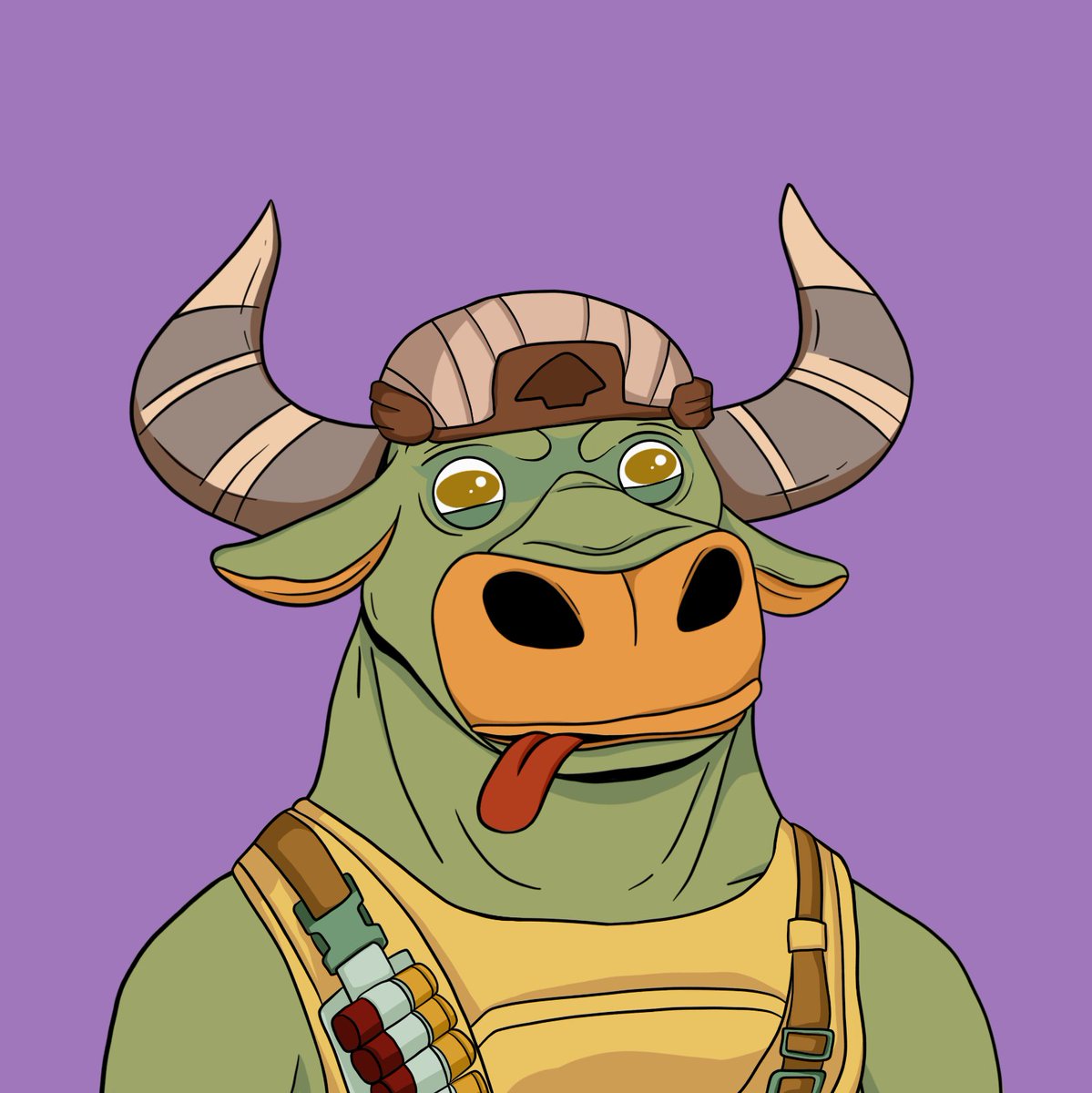 Got this cool nft from <a href="/CryptoBullsClub/">Crypto Bulls Club</a>!!!
1000 unique, handcrafted Crypto Bulls NFTs. Each Bull is unique. All commercial rights are transferred to the owner of the NFT.
Check them out at opensea.io/collection/cry… and join their discord discord.gg/a4vj6FZ4S7
#NFT #NFTs #NFTshill