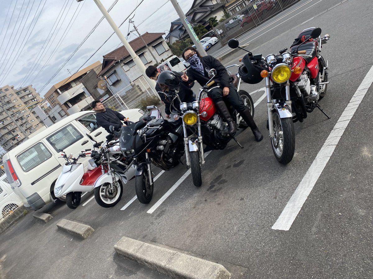 kazuki___98's tweet photo. 最高のTOURINGでした
初魚太郎 https://t.co/8v3ucluf74