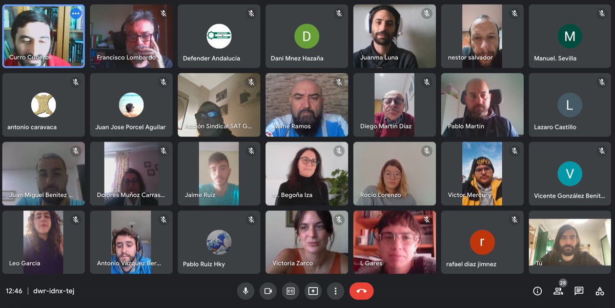 DfnderAndalucia's tweet photo. Estamos celebrando nuestra Asamblea General de Defender Andalucía de forma virtual para debatir sobre nuestra situación, la manifestación del 4D y el próximo ciclo electoral. 

Seguimos construyendo matria en torno a nuestra soberanía nacional, seguimos defendiendo Andalucía🚩 https://t.co/CFrYDuAFHA