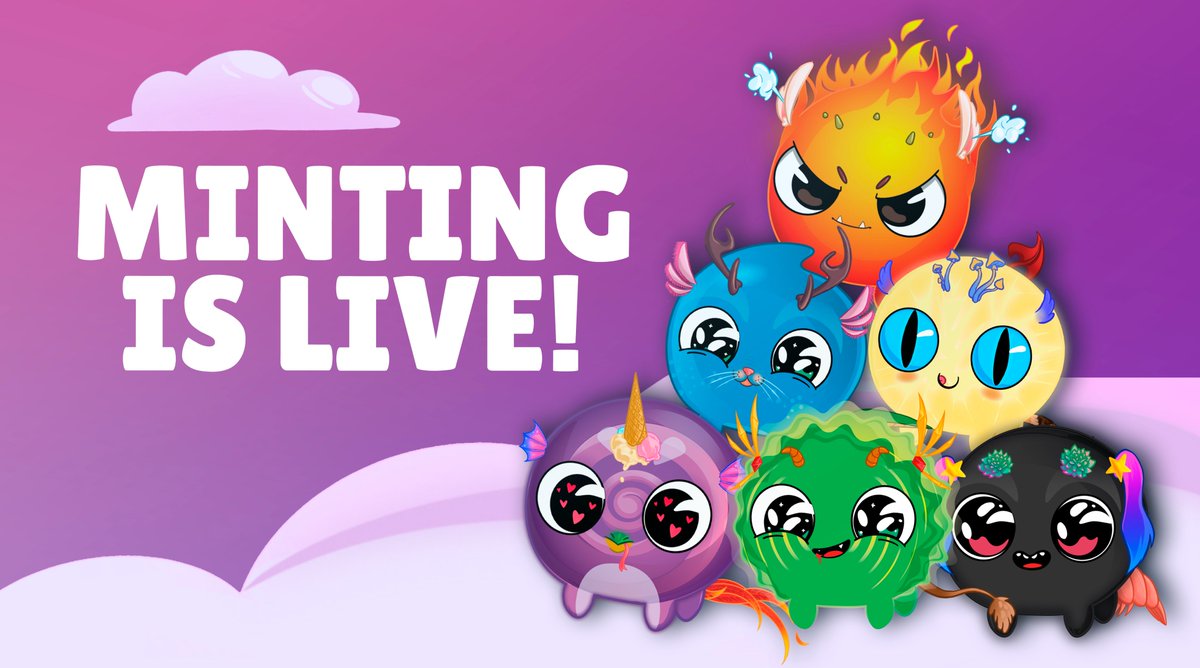 ElementiesNFT's tweet photo. 🎉Only 270 Elementies left! We will be sold out soon! 🎉
✅The pre-sale NOW is open for everyone!

💜OUR OFFICIAL MINTING LINK 
https://t.co/3T0b3UlxMZ
💜Price 0.5 SOL

⚠️We won't DM you the link. So be aware of scammers. 

Join our discord and show your minted elementie! https://t.co/XAVXOLsOSZ