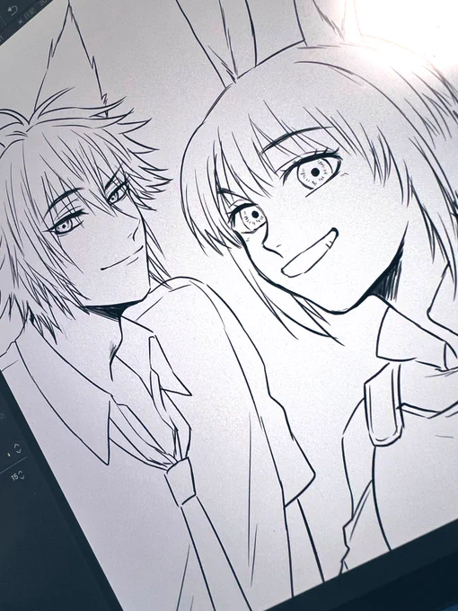 なぜ擬人化描いてるんだ…? 