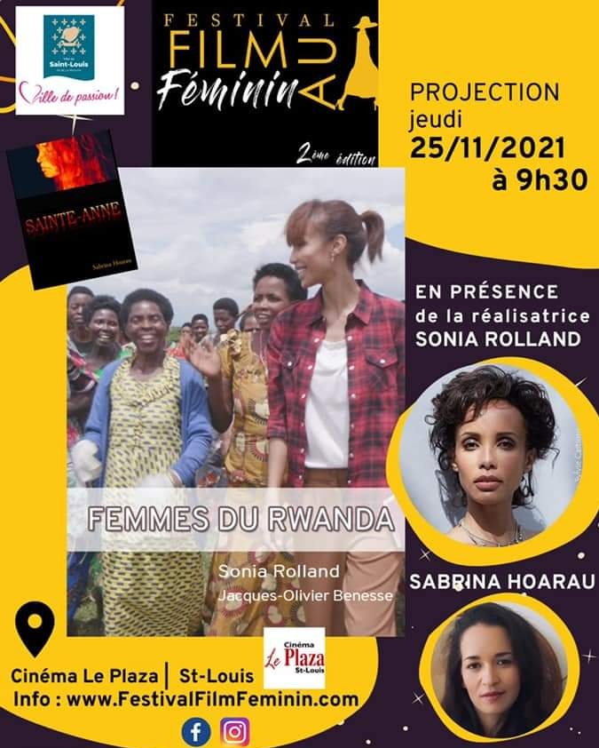 Yannick Pitou (@yannick_pitou) on Twitter photo Jeudi 25/11, pour marquer la journée internationale de l’élimination de la violence à l’égard des femmes, le Plaza St-Louis accueillera le Festival du Film au Feminin avec <a href="/SoniaRolland/">Sonia Rolland</a>.
Invitée du journal de 7h30 ce lundi sur <a href="/RtlReunion/">RTL Réunion</a> 📻 : Edith Semmani, la fondatrice. Jeudi 25/11, pour marquer la journée internationale de l’élimination de la violence à l’égard des femmes, le Plaza St-Louis accueillera le Festival du Film au Feminin avec <a href="/SoniaRolland/">Sonia Rolland</a>.
Invitée du journal de 7h30 ce lundi sur <a href="/RtlReunion/">RTL Réunion</a> 📻 : Edith Semmani, la fondatrice.