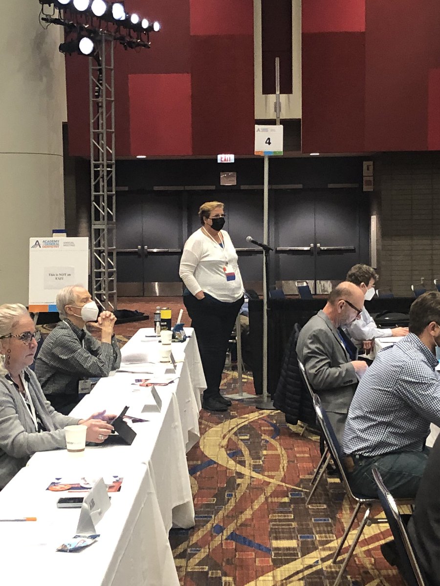 IowaAGD's tweet photo. IAGD Delegate Dr. Deb Oldham speaking at the AGD HOD. #AGD @AGDdentist https://t.co/FJWM1NSrp5