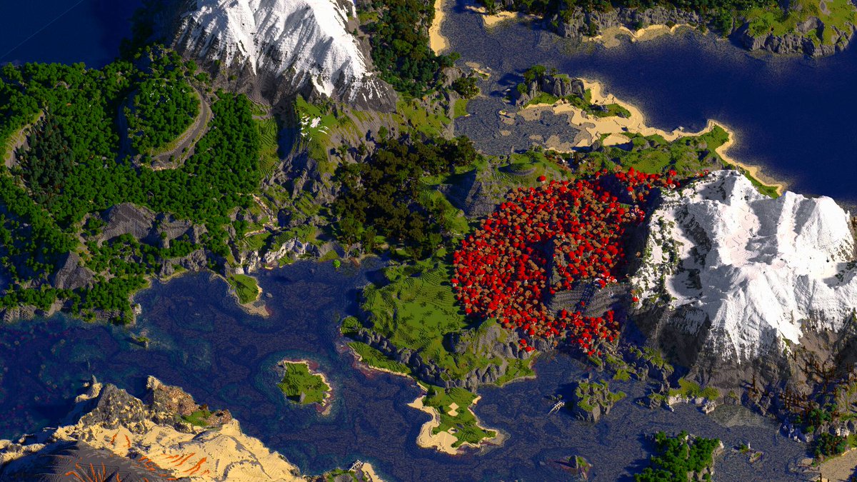 McMeddon's tweet photo. #Mawortan Finished!
PMC: https://t.co/PD2OwEKKy6
📀 Nodes: added 3 different cliff variations
📀 Nodes: made mountains spikier
📀 Nodes: added new mainland terrain style
📀 Nodes: fixed exportation nodes (caused errors in last build)
#Minecraft #minecraftlandscape https://t.co/s35ypf1FDd