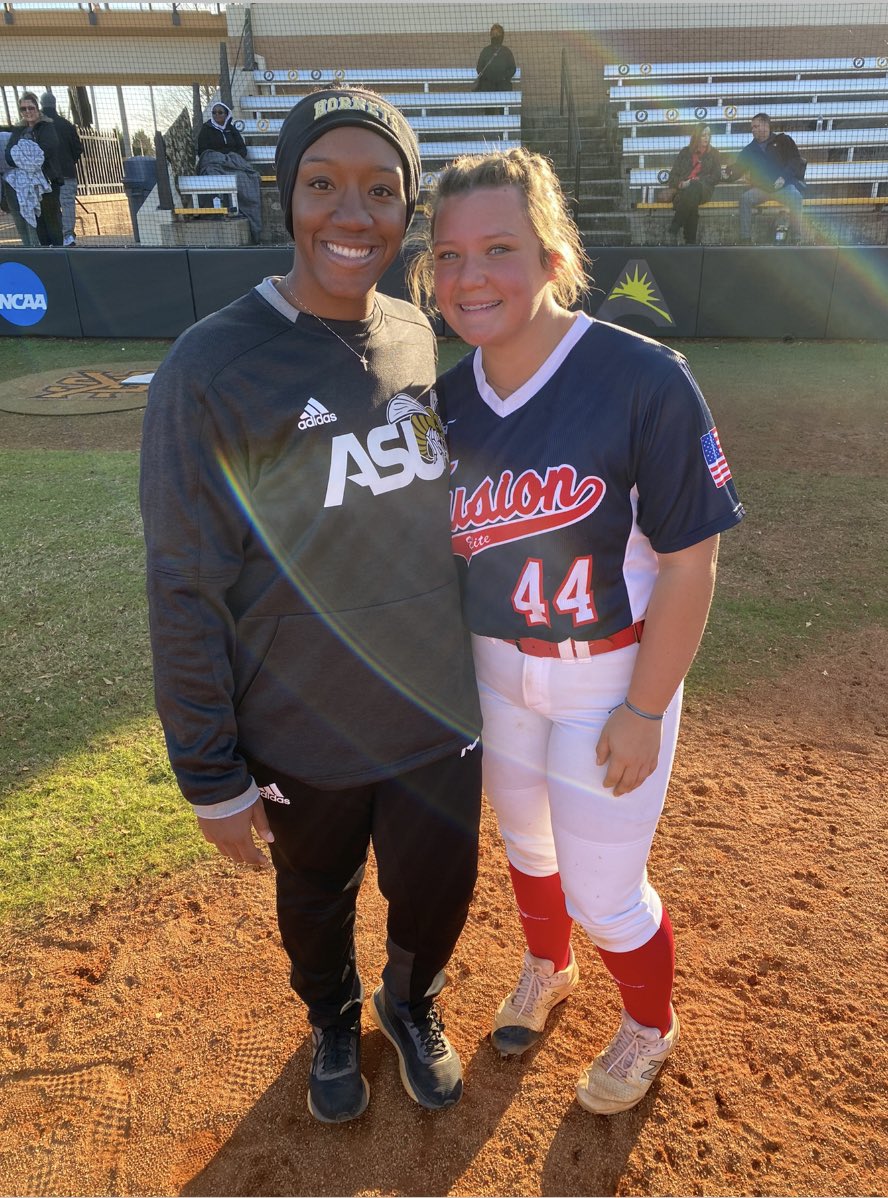 hcantrell65's tweet photo. It was a great day at the @KSUOwlsSB prospect camp, I have so many takeaways that will be used to better my game mentally and physically! It was so good seeing @CamdenDecker and Coach MacKay again as well as @SBCoachSav and so good to meet @Meg_Hill22 and Coach Rick @GSU_Softball https://t.co/mphqHPqVSB