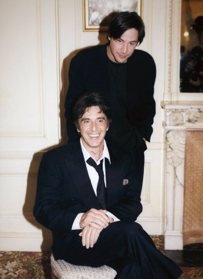 Moviewa on Twitter: "Al Pacino & Keanu Reeves. https://t.co/0jghBorh5y