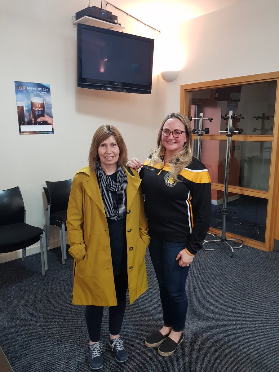 Congratulations to @krobertson245 on her appointment to Chairperson of East Belfast GAA at today's AGM, pictured here alongside Club President @ErvineLinda. #LeCheile #Together #Thegither