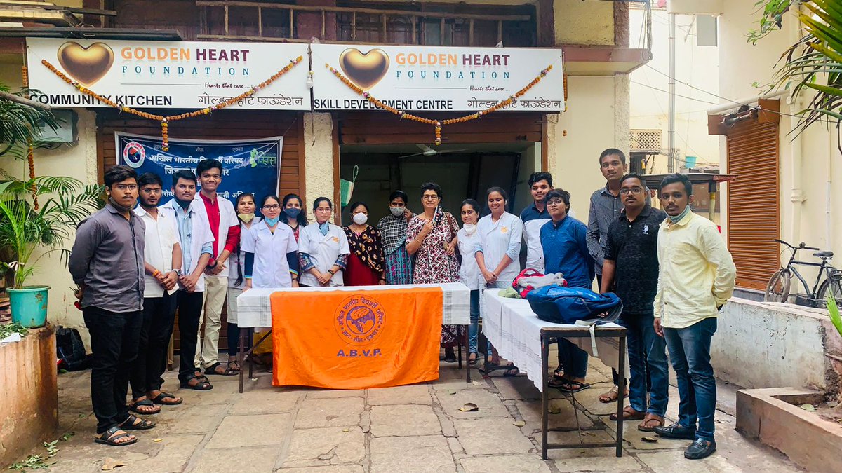 mahaabvp's tweet photo. अभाविप पुणे महानगर के मध्य पुणे नगर द्वारा स्त्री शक्ति सप्ताह का आयोजन किया गया हैं। इस अवसर पर देवदासी बहनों के लिए मेडिकल एवं डेंटल कॅम्प का आयोजन किया गया। https://t.co/shHaNiZCYf