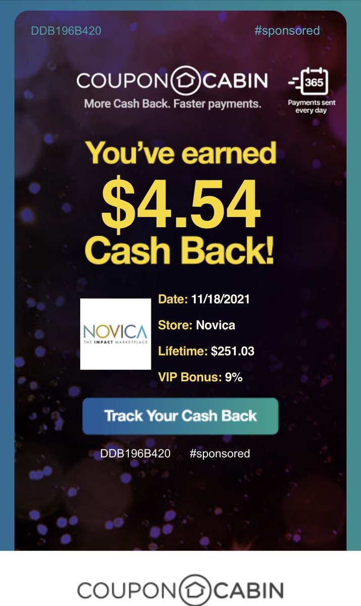 CM_Maven's tweet photo. Thanks @couponcabin https://t.co/PPHCtg9XcY