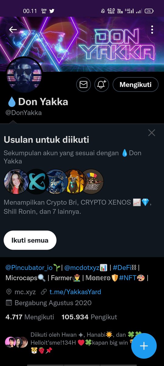 claraseine's tweet photo. @GiveAwayHost @DonYakka bismillah done https://t.co/DnVhBazq5u